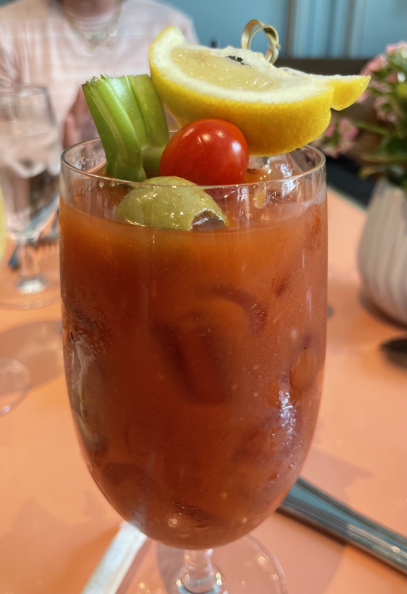 Bloody Mary at Sadelle's in Las Vegas