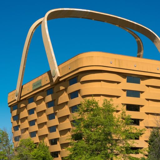 World's Largest Basket – Newark, Ohio. Photo via Shutterstock.