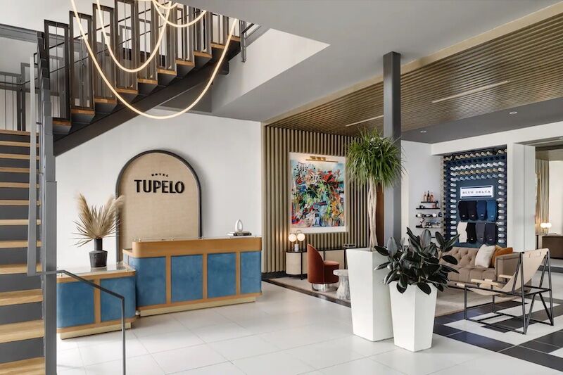 Lobby at Hotel Tupelo