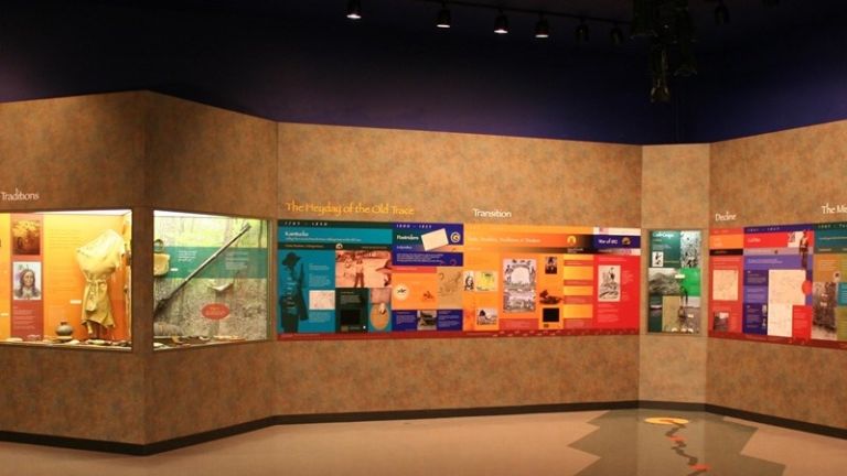 Natchez Trace Visitor Center. Photo via Shutterstock.