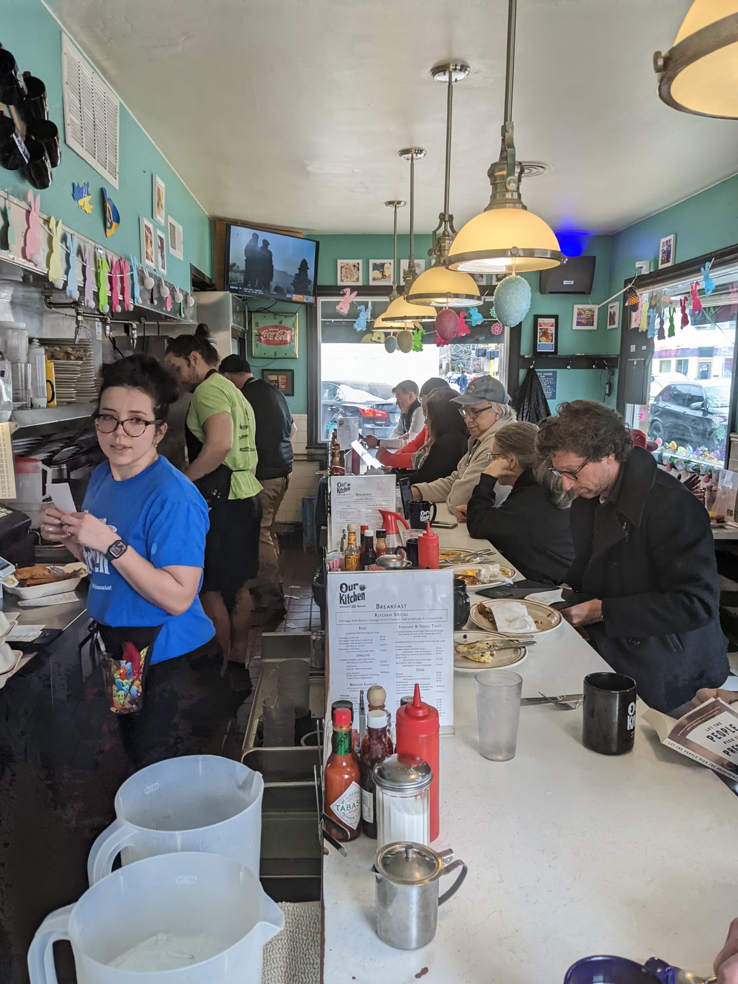 Here to see the Golden Smog show, but time found for a stop in Our Kitchen. Photo courtesy of Toby B. Hemingway