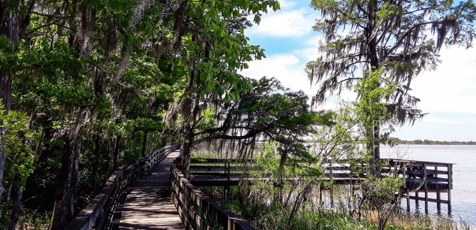 Tensaw River Delta at Historic Blakeley State Park in Spanish Fort, Alabama