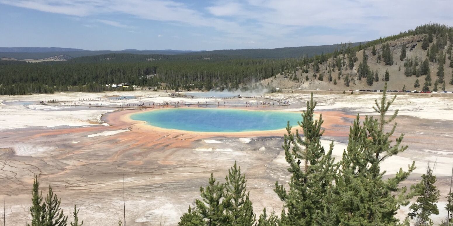 Grand Prismatic in Yellowstone