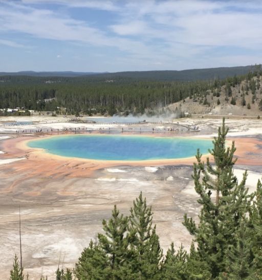 Grand Prismatic in Yellowstone