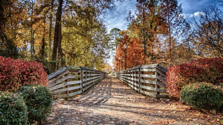 River Walk in Tuscaloosa. Photo via Shutterstock.