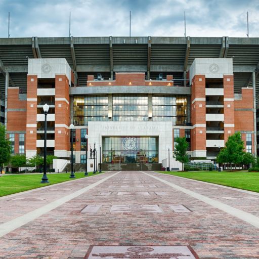 Tuscaloosa, Alabama. Photo via Shutterstock