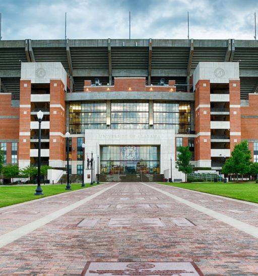 Tuscaloosa, Alabama. Photo via Shutterstock