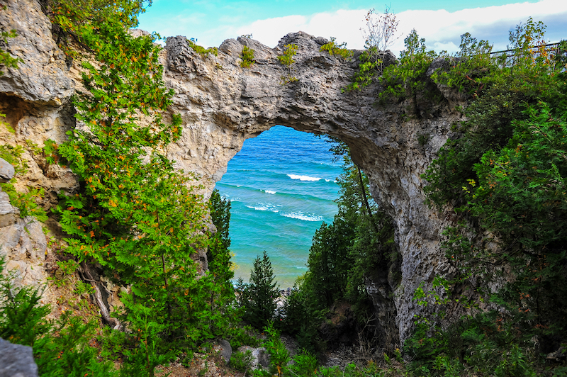 Mackinac island In the summer. Photo by Shutterstock.