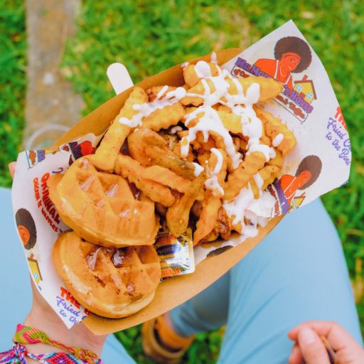 French Quarter Festival food. Photo by Justen Williams