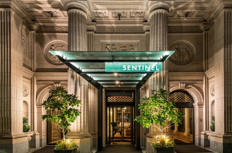 Sentinel Hotel exterior