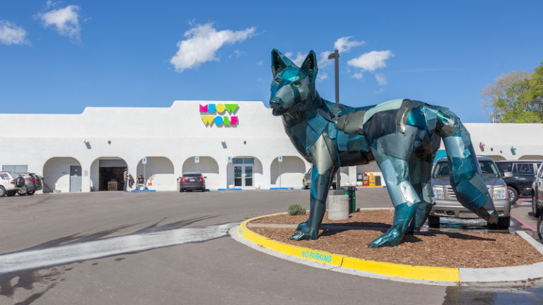 Meow Wolf in Santa Fe. Photo via Shutterstock.