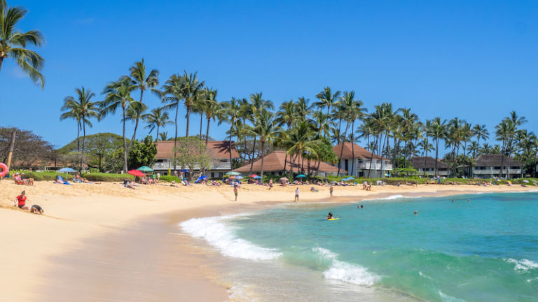Poipu Beach in Kauai. Photo by Shutterstock.