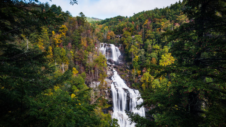 Whitewater Falls. Photo via Shutterstock.
