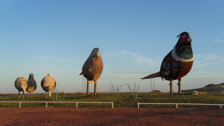 Enchanted Highway in Medora, N.D.