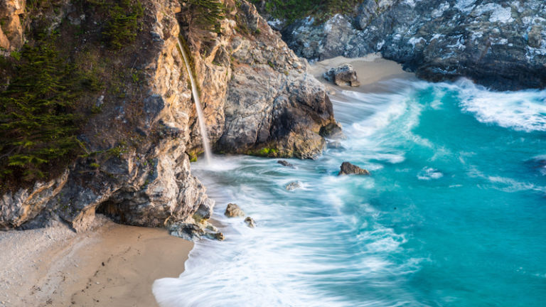 McWay Falls in Big Sur. Photo by Shutterstock.