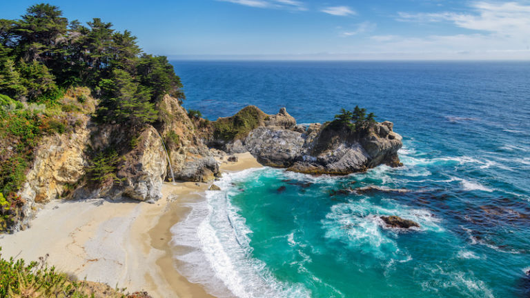 Pfeiffer,Beach, California. Photo by Shutterstock.