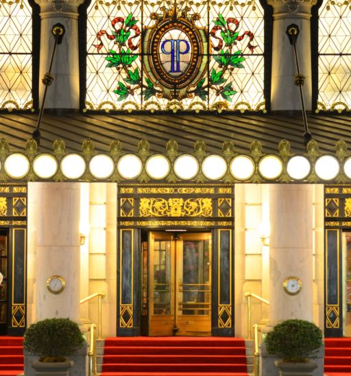 The Plaza Hotel in NYC. Photo via Shutterstock.