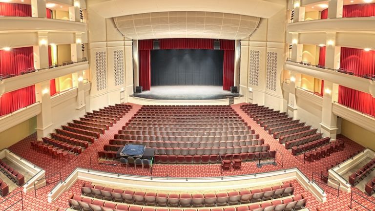 The Classic Center Theatre in Athens, Georgia. Photo by Shuttestock.