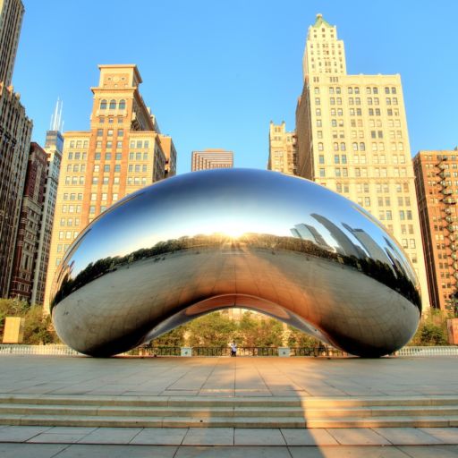 Chicago Bean. Photo via Shutterstock.