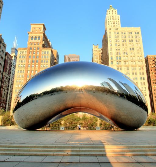 Chicago Bean. Photo via Shutterstock.