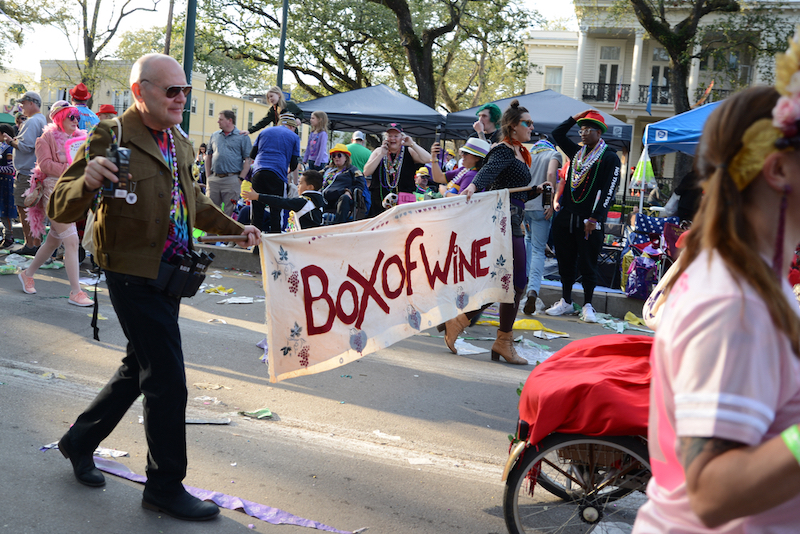 The Krewe of Box of Wine