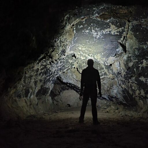 Lava Beds National Monument in Northern California. Photo by Brad Lane.