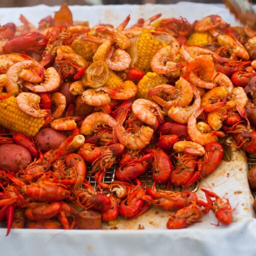 New Orleans crawfish boil. Photo by Shutterstock.