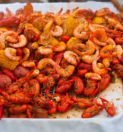 New Orleans crawfish boil. Photo by Shutterstock.