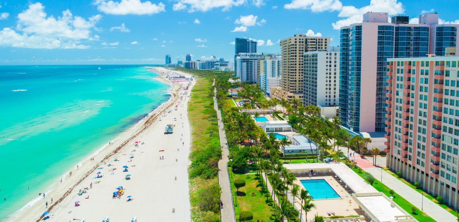 Best beaches in Miami. Photo via Shutterstock.