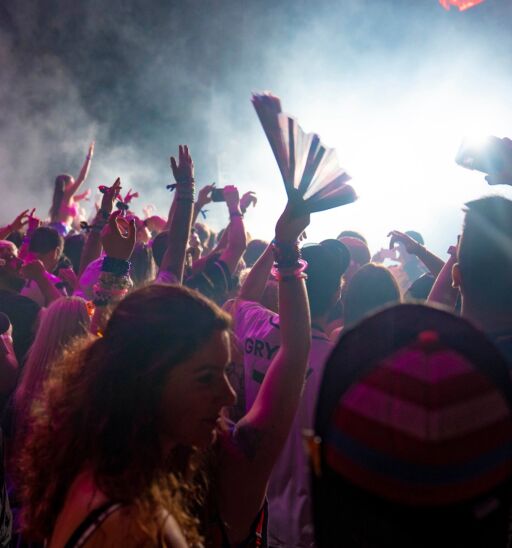 MARCH 30, 2019: Ultra Music Festival at the Miami Marine Stadium in Virginia Key, Florida. Photo by Shutterstock.