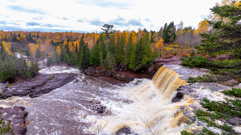 Gooseberry Falls State Park. Photo via Shutterstock.