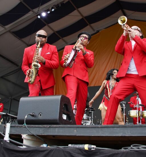 New Orleans Jazz & Heritage Festival 2023. Photo via Shutterstock.