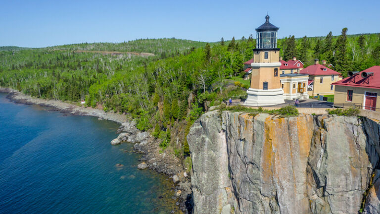 Split Rock Lighthouse. Photo via Shutterstock.