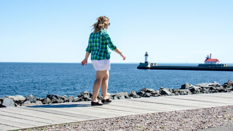 The Lakewalk to Canal Park. Photo via Shutterstock.