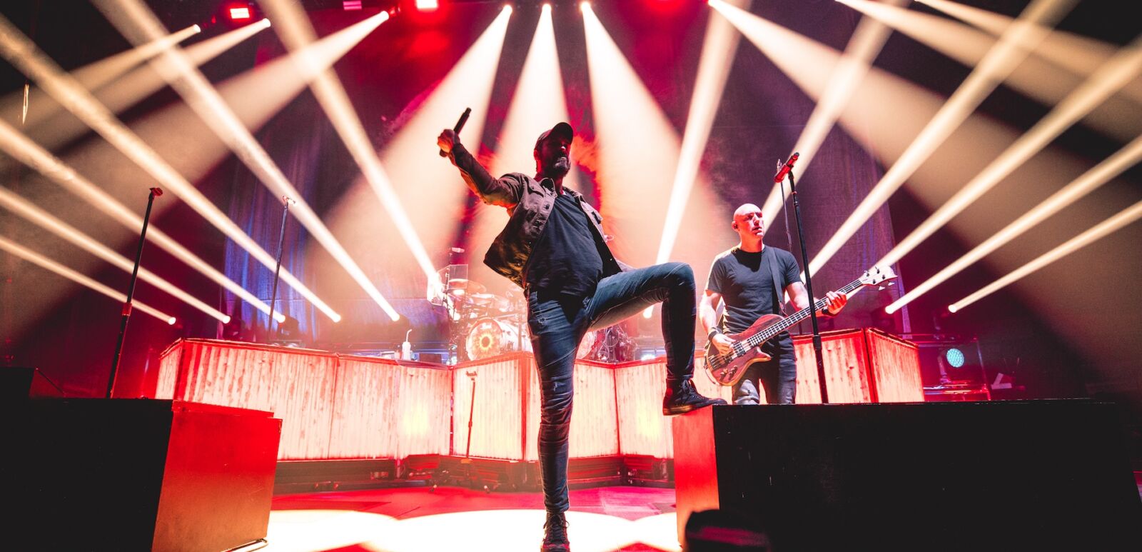 Breaking Benjamin performs live at Van Andel Arena. Photo via Shutterstock.