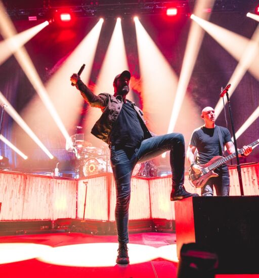 Breaking Benjamin performs live at Van Andel Arena. Photo via Shutterstock.