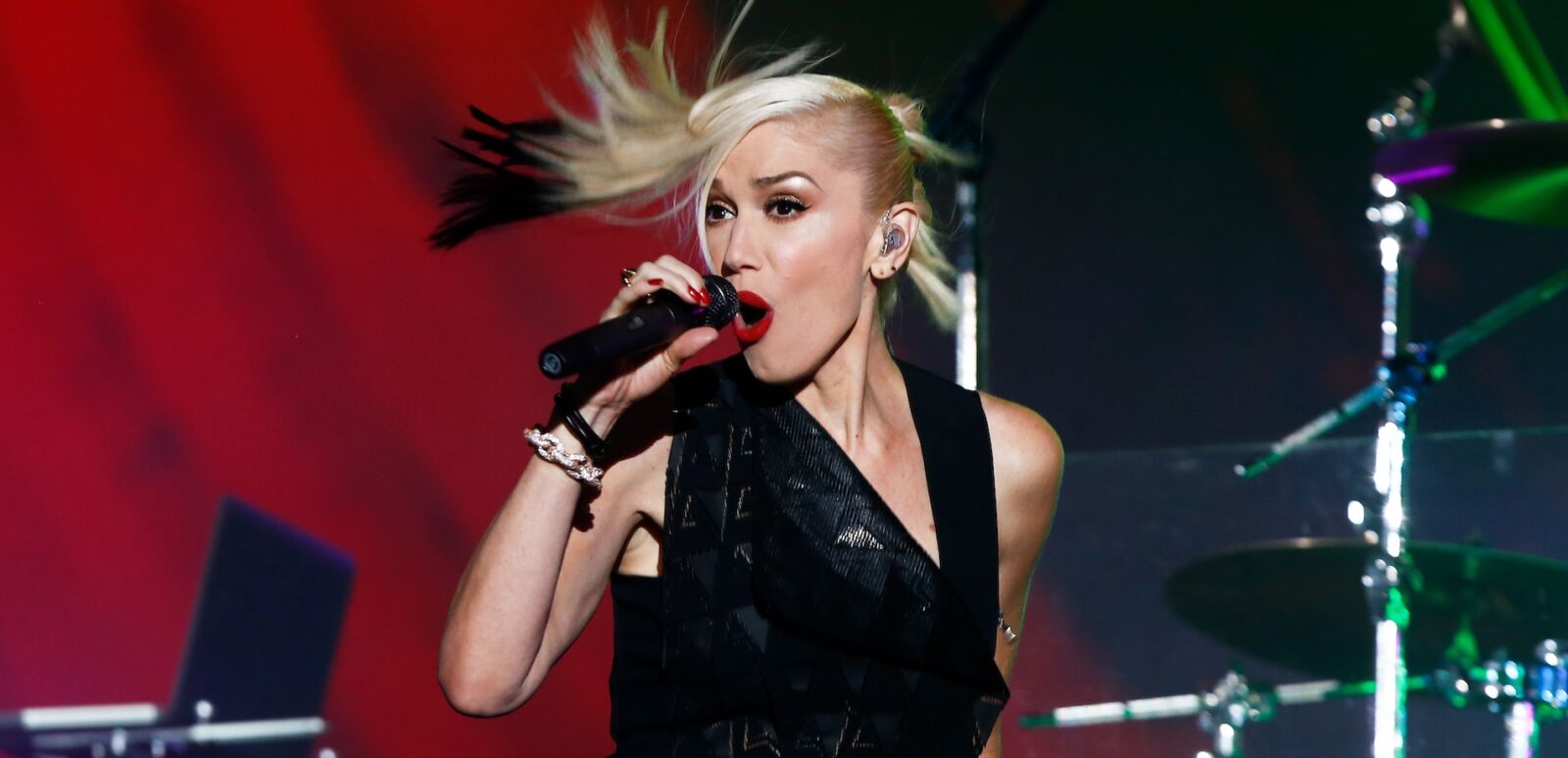 Gwen Stefani performing. Photo via Shutterstock.