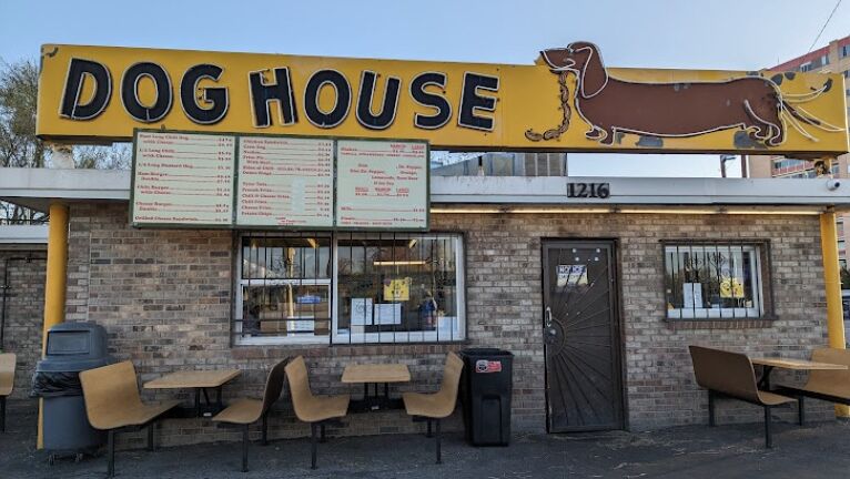 The famous Dog House in Albuquerque.