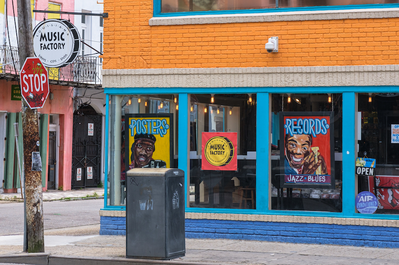 Iconic record stores: the famous Louisiana Music Factory