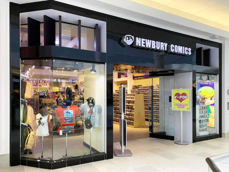 Boston - Newbury Comics store in CambridgeSide mall.