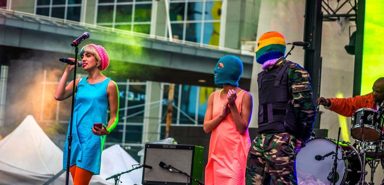 Pussy Riot. Photo via Shutterstock.