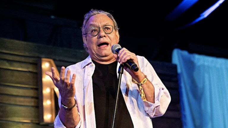 Lewis Black performing at Florida Theater.