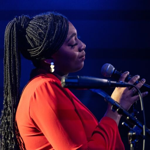 Samara Joy performs in New York on January 16, 2023. Joy is on the bill for Newport Jazz Festival. Photo via Shutterstock.