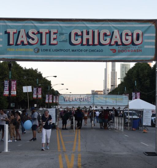 Taste of Chicago. Photo via Shutterstock.