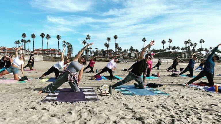 Yoga on the Beach