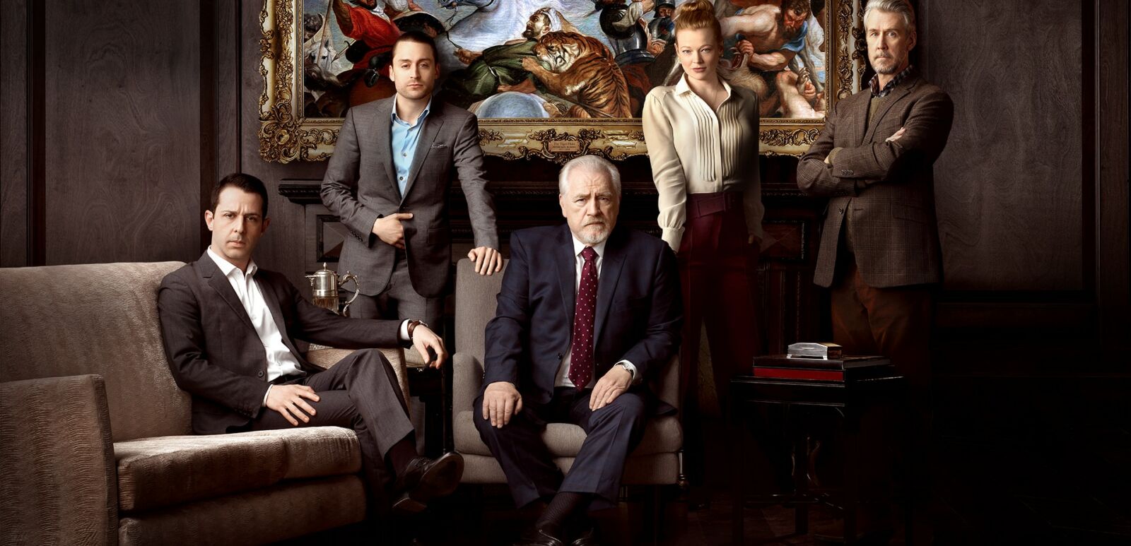 Succession tv show promo shot courtesy of HBO