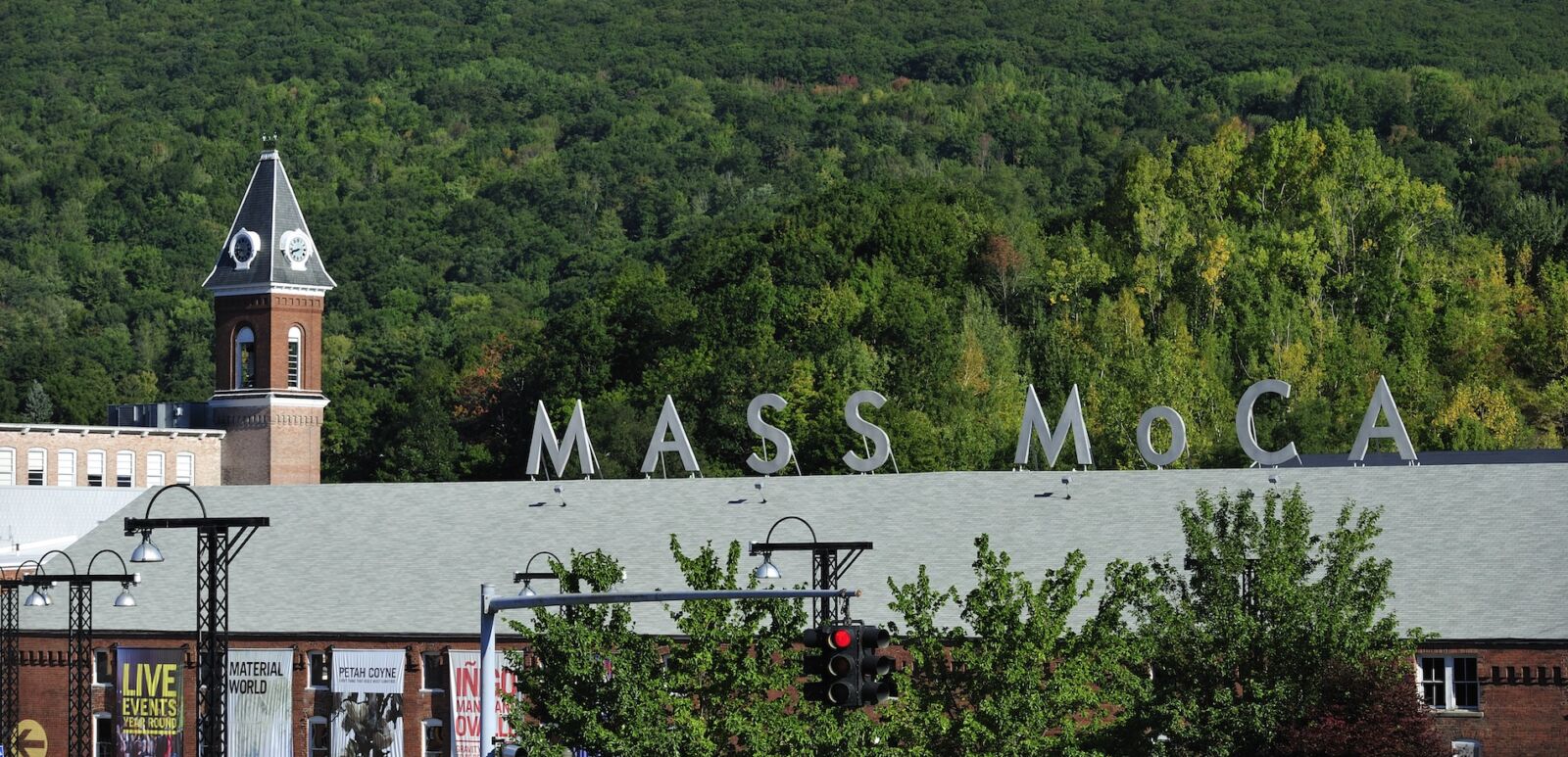 Massachusetts Museum of Contemporary Art (Mass MoCA) in North Adams, Massachusetts