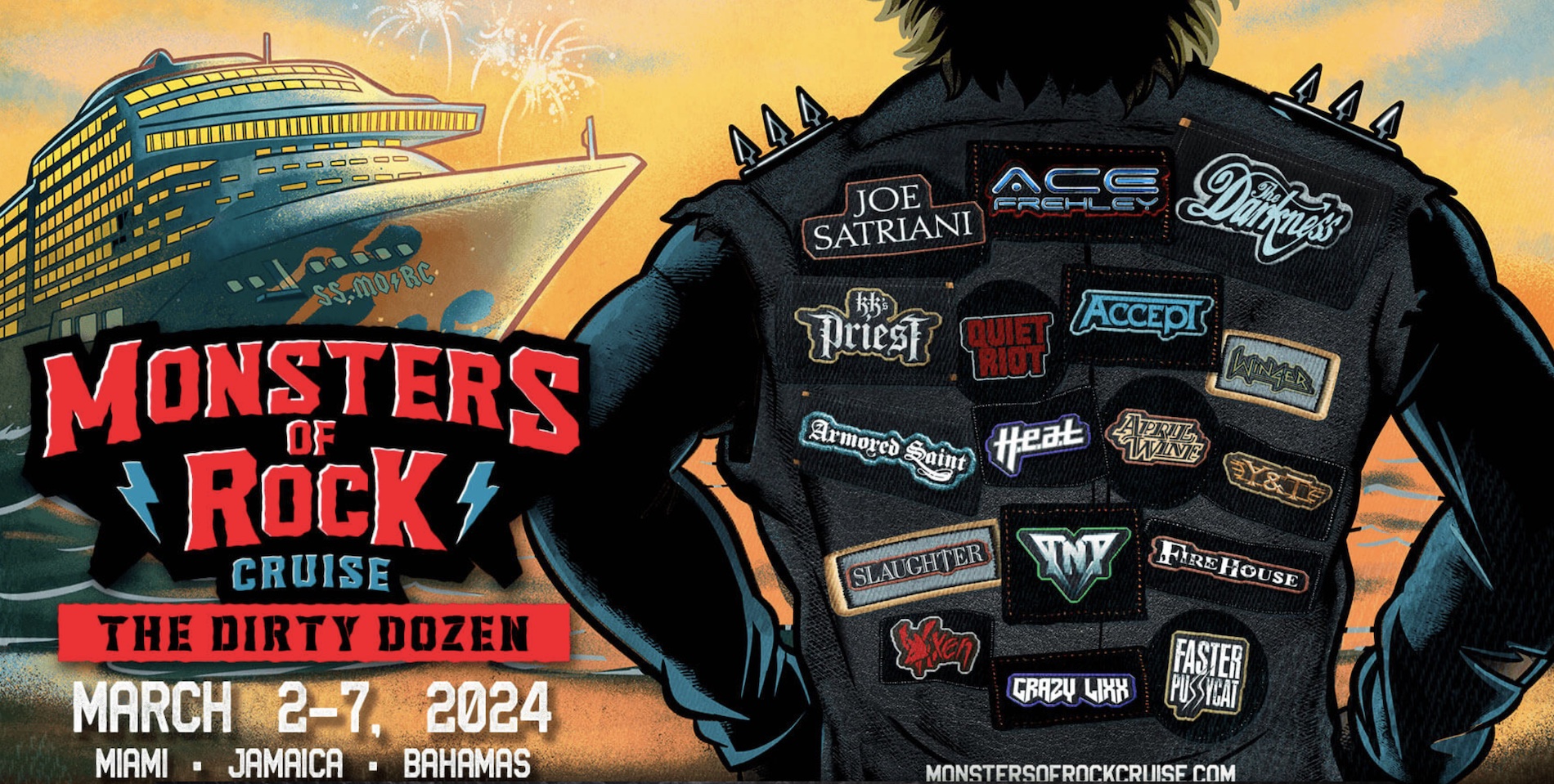 Monsters of Rock Cruise 2024 Festivals Fifty Grande