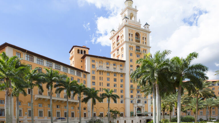 The historic Biltmore Hotel in Coral Gables, Florida. Photo by Shutterstock.