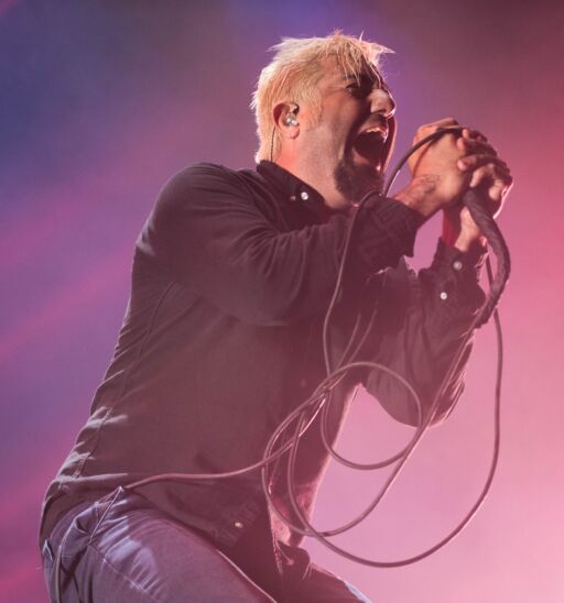 Chino Moreno of Deftones performs on stage at the SSE Arena Wembley on June 3, 2016 in London. Photo via Shutterstock.